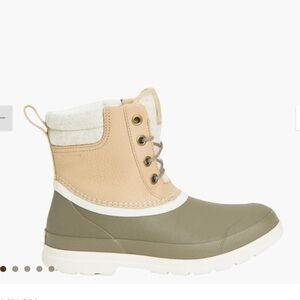 Muck Boots Women's Leather Winter Duck Boots Waterproof